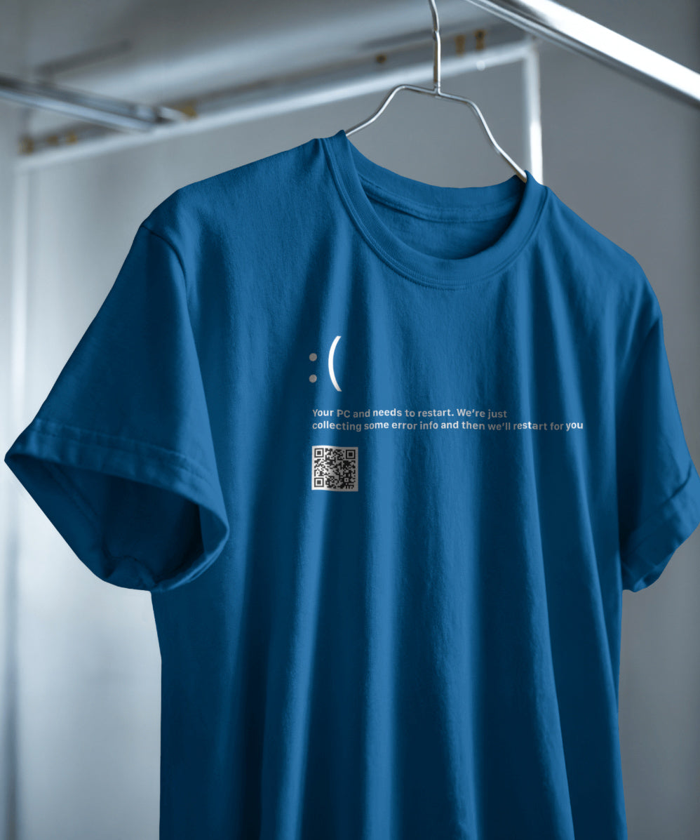 Blue Screen Tee