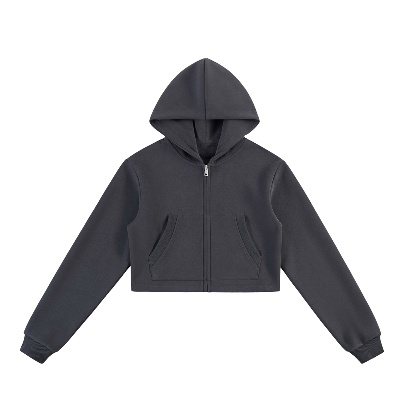 Essential Cropped Hoodie